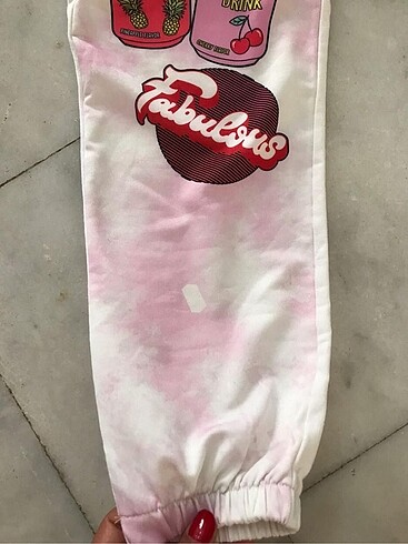 Cepli likralı eşofman altı/ pijama - Görsel 6