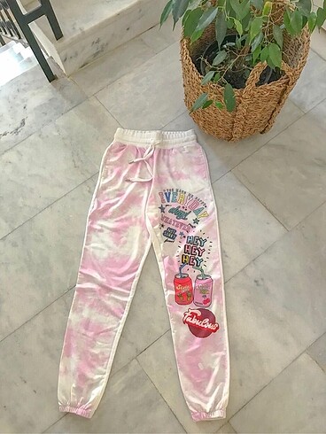 Cepli likralı eşofman altı/ pijama - Görsel 7