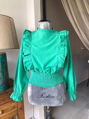 Yeşil bluz - Görsel 2