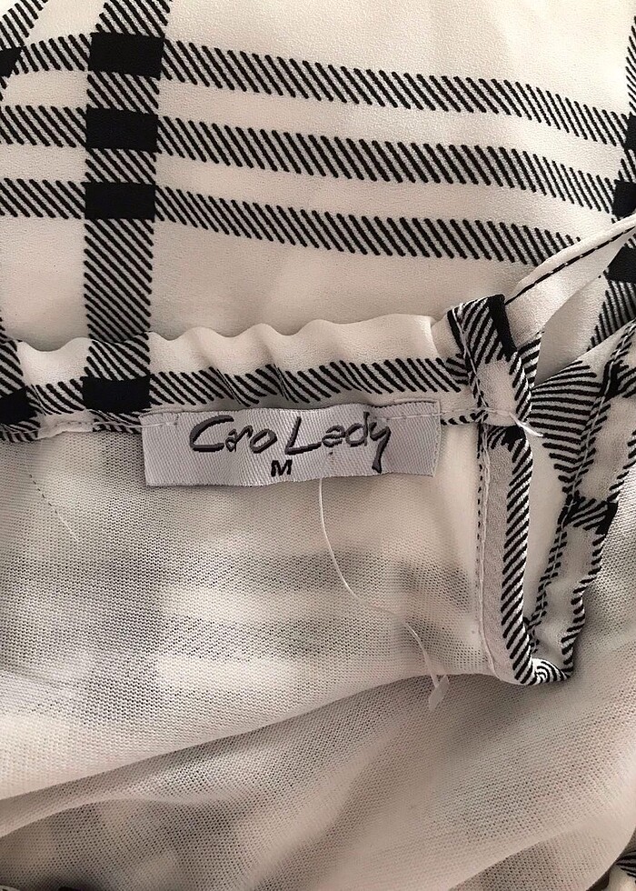 Askılı  şifon yazlık elbise - Görsel 4