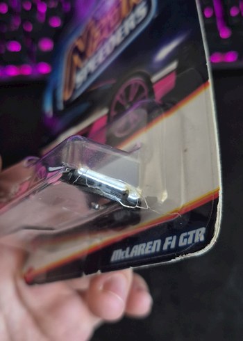 Hot Wheels Neon Speeders McLaren F1 GTR Oyuncak Araba