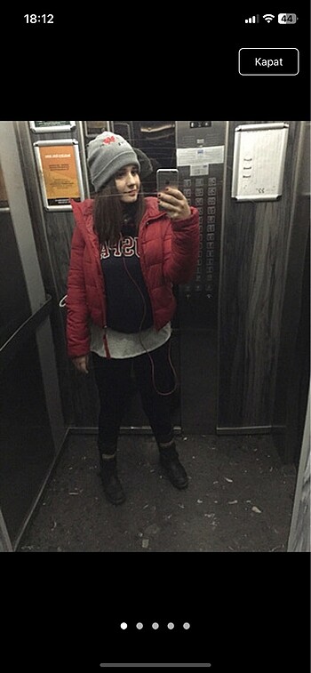 Bershka Şişme mont