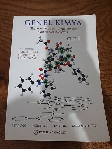 Genel Kimya Cilt 1 Palme Yayınevi