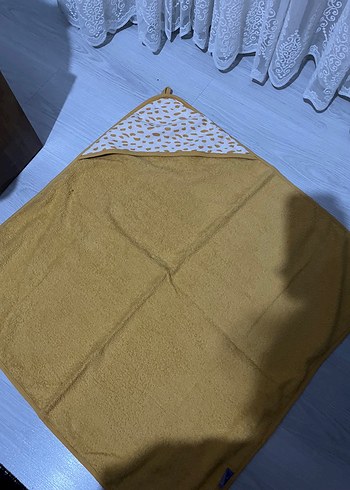 Beden Sarı Bohem Stil Desenli Havlu