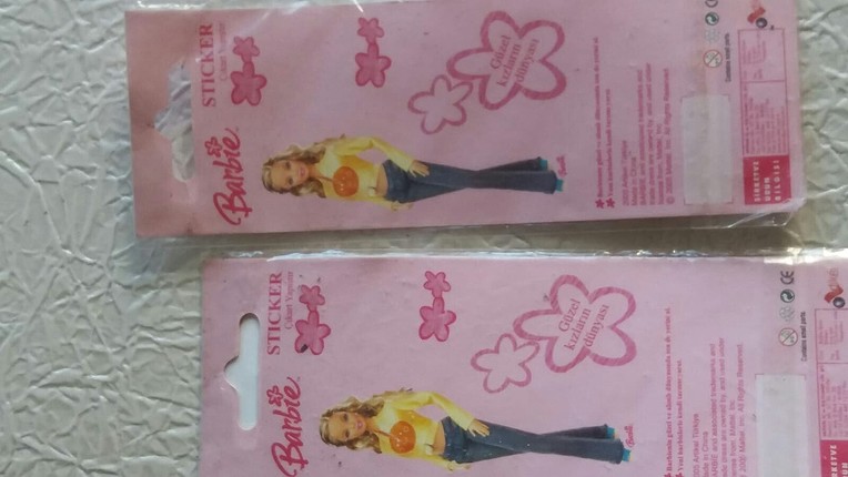 31 Beden Barbie sticker 