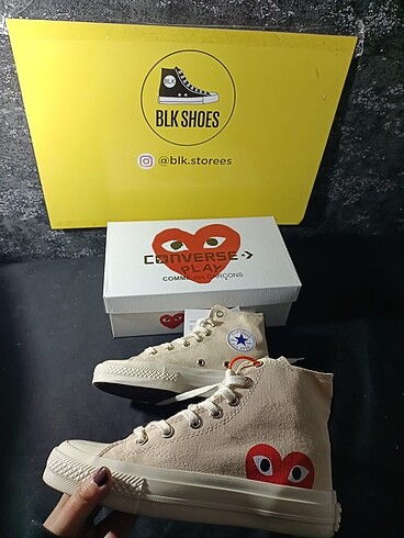 36 Beden Converse x Comme Des Garcons Krem