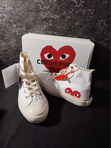 Converse Converse x Comme Des Garcons Beyaz