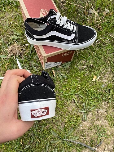 38 Beden siyah Renk Vans Old Skool Unisex Sneaker
