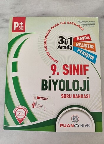 9.SINIF BİYOLOJİ PUAN YAYINLARI SORU BANKASI