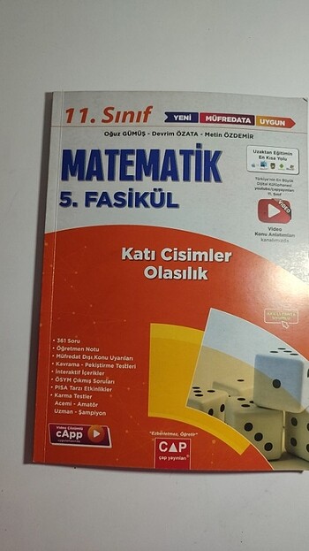 ÇAP KATI CİSİMLER OLASILIK SIFIR