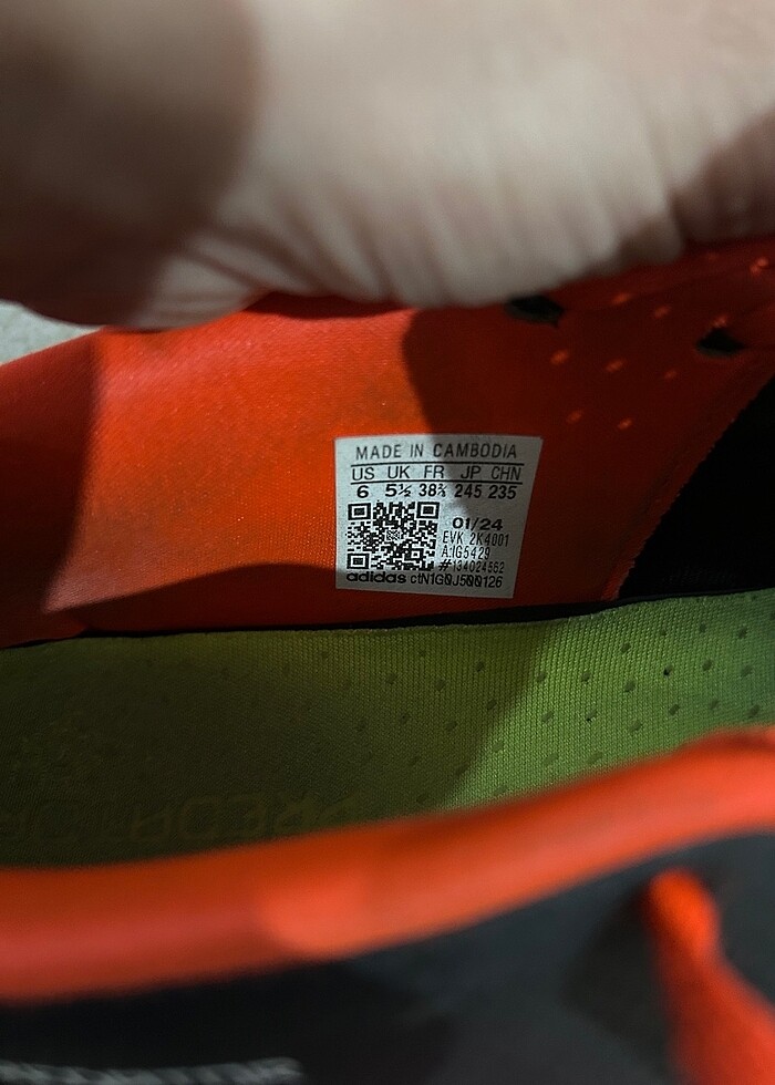 ADİDAS KRAMPON ORJİNAL - Görsel 5