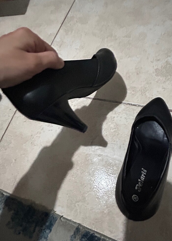 Bayan topuklu ayakkabı - Görsel 4