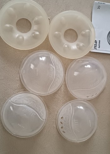 Philips Avent Pastel Mor Göğüs Kalkanı Seti - Görsel 2