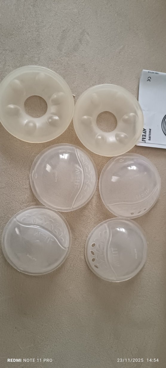 Philips Avent Pastel Mor Göğüs Kalkanı Seti - Görsel 2