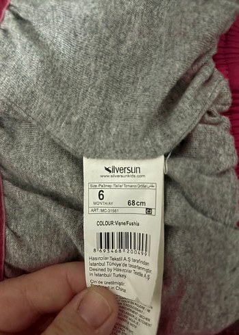 Kız Çocuk Pembe Fermuarlı Mont - Görsel 5