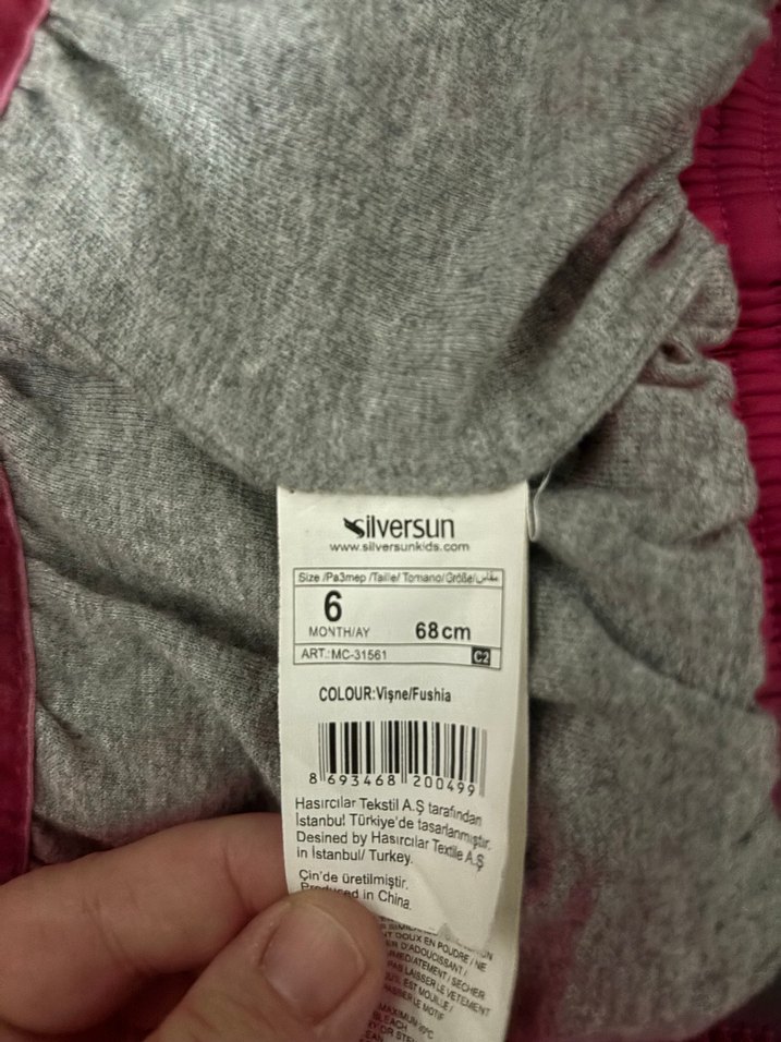 Kız Çocuk Pembe Fermuarlı Mont - Görsel 5