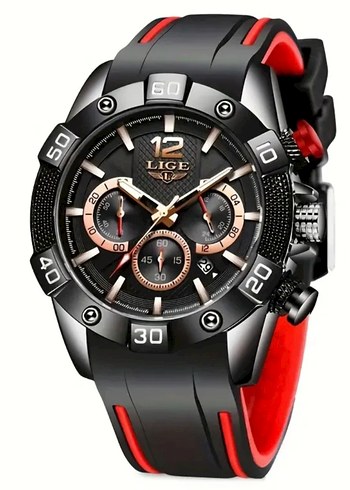 SIFIR KUTUSUNDA, ORJİNAL LİGE KRONOGRAF KOL SAATİ - Görsel 13