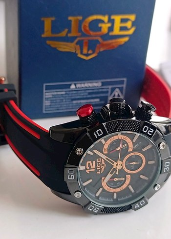 SIFIR KUTUSUNDA, ORJİNAL LİGE KRONOGRAF KOL SAATİ - Görsel 6