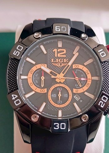 SIFIR KUTUSUNDA, ORJİNAL LİGE KRONOGRAF KOL SAATİ - Görsel 5
