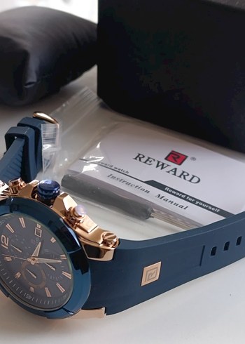 SIFIR KUTUSUNDA, ORJİNAL REWARD KRONOGRAF KOL SAATİ - Görsel 10