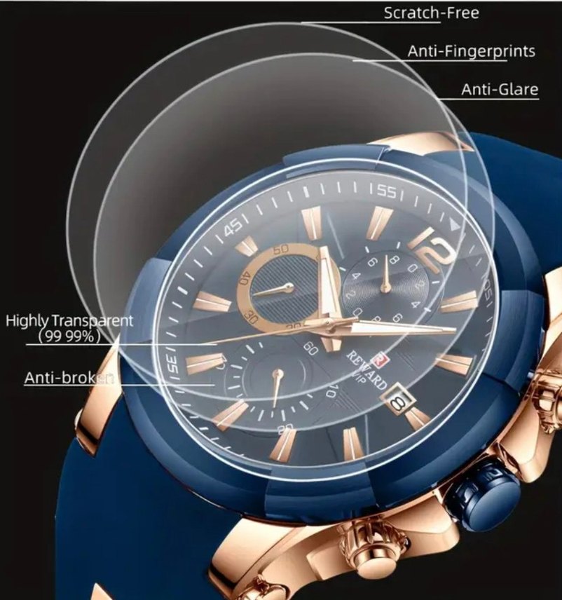 SIFIR KUTUSUNDA, ORJİNAL REWARD KRONOGRAF KOL SAATİ - Görsel 5