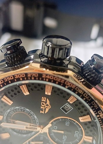 SIFIR KUTUSUNDA, ORJİNAL LİGE KRONOGRAF KOL SAATİ - Görsel 8