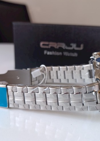 SIFIR KUTUSUNDA, ORJİNAL CRRJU KRONOGRAF KOL SAATİ - Görsel 10