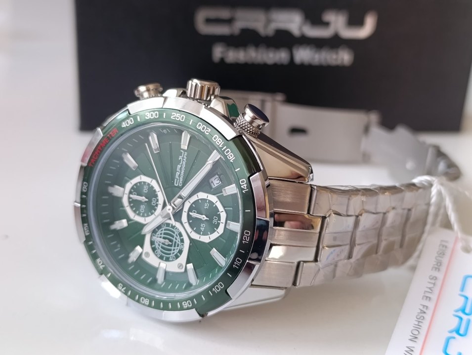 SIFIR KUTUSUNDA, ORJİNAL CRRJU KRONOGRAF KOL SAATİ - Görsel 3