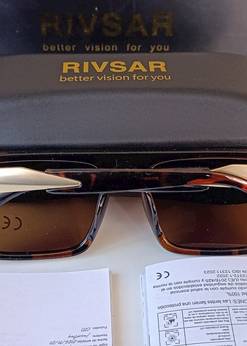 SIFIR KUTUSUNDA, ORJİNAL RİVSAR POLARİZE, UV400 GÜNEŞ GÖZLÜĞÜ - Görsel 4