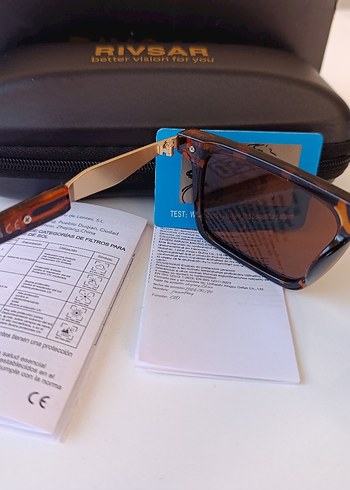 SIFIR KUTUSUNDA, ORJİNAL RİVSAR POLARİZE, UV400 GÜNEŞ GÖZLÜĞÜ - Görsel 8