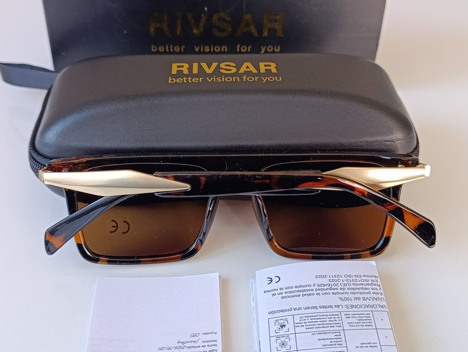 SIFIR KUTUSUNDA, ORJİNAL RİVSAR POLARİZE, UV400 GÜNEŞ GÖZLÜĞÜ - Görsel 4