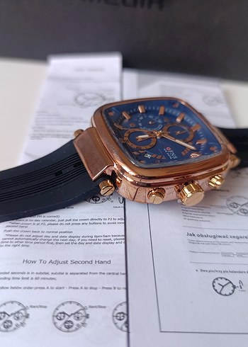 SIFIR KUTUDA, ORJİNAL OFNS KRONOGRAF KOL SAATİ - Görsel 6