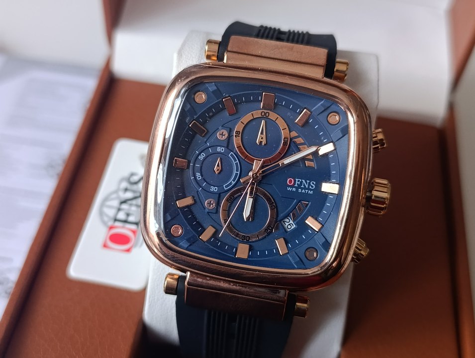 SIFIR KUTUDA, ORJİNAL OFNS KRONOGRAF KOL SAATİ - Görsel 3