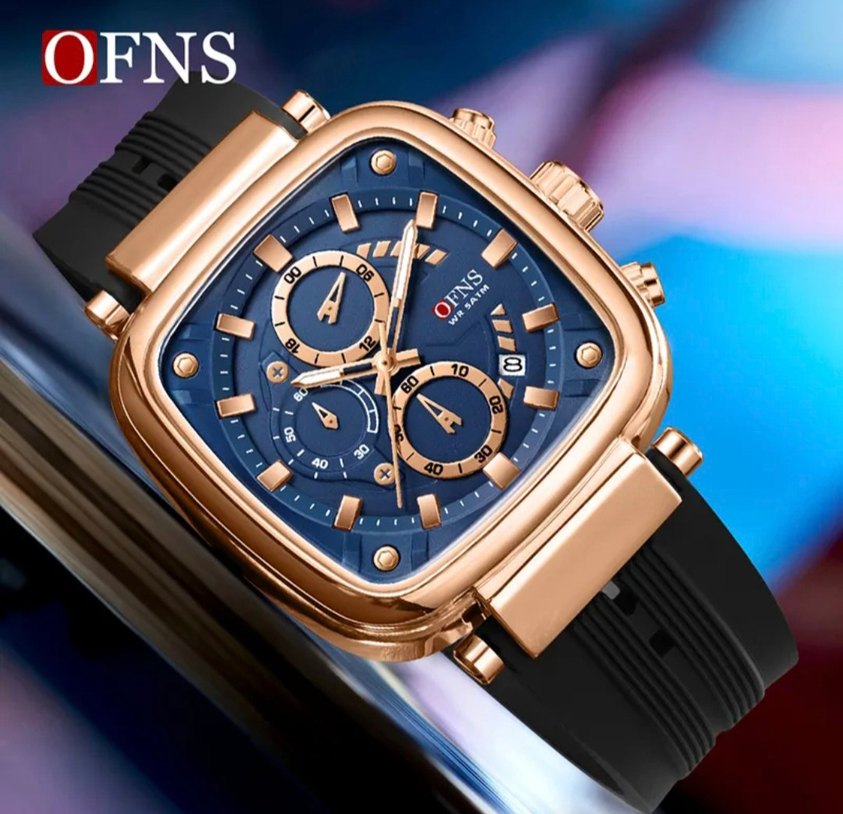 SIFIR KUTUDA, ORJİNAL OFNS KRONOGRAF KOL SAATİ - Görsel 2