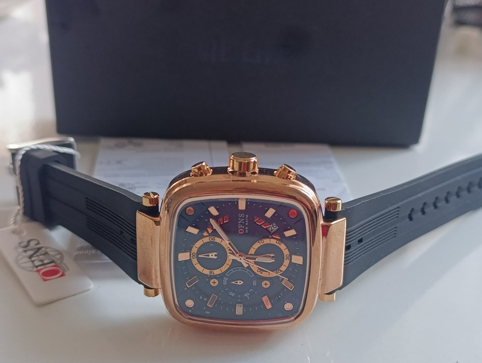 SIFIR KUTUDA, ORJİNAL OFNS KRONOGRAF KOL SAATİ - Görsel 5