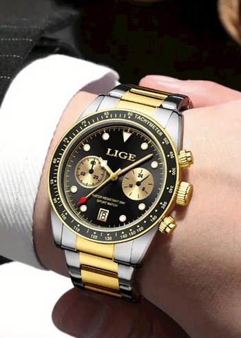 SIFIR KUTUSUNDA, ORJİNAL LİGE KRONOGRAF KOL SAATİ - Görsel 2