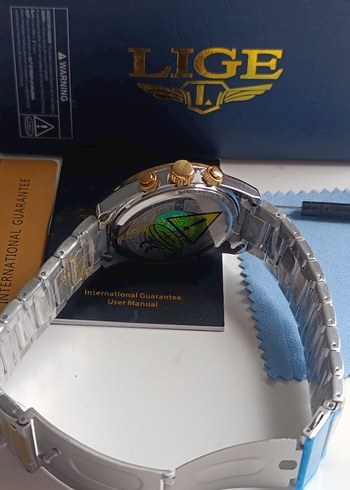 SIFIR KUTUSUNDA, ORJİNAL LİGE KRONOGRAF KOL SAATİ - Görsel 10