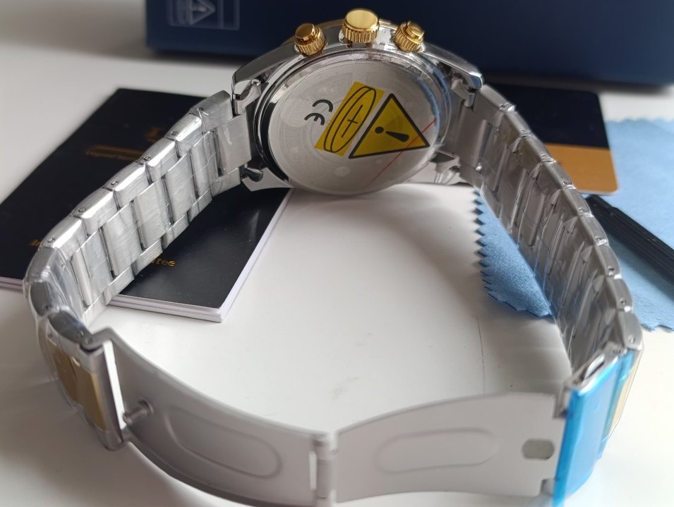 SIFIR KUTUSUNDA, ORJİNAL LİGE KRONOGRAF KOL SAATİ - Görsel 3