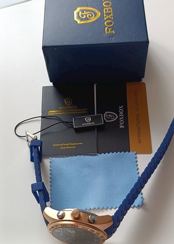 SIFIR KUTUSUNDA, ORJİNAL FOXBOX DİJİTAL ve ANALOG KOL SAATİ - Görsel 5