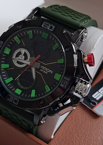 SIFIR KUTUSUNDA, ORJİNAL SANDA DİJİTAL ve ANALOG KOL SAATİ - Görsel 3