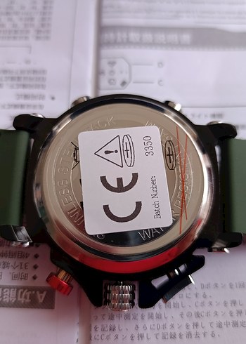 SIFIR KUTUSUNDA, ORJİNAL SANDA DİJİTAL ve ANALOG KOL SAATİ - Görsel 5