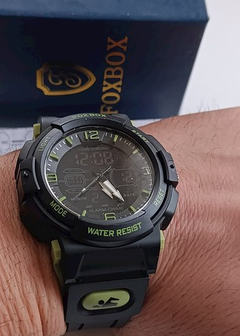 SIFIR KUTUSUNDA, ORJİNAL FOXBOX DİJİTAL ve ANALOG KOL SAATİ - Görsel 9