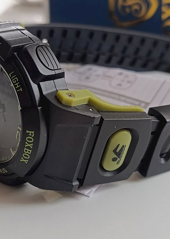 SIFIR KUTUSUNDA, ORJİNAL FOXBOX DİJİTAL ve ANALOG KOL SAATİ - Görsel 6