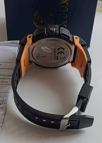 SIFIR KUTUSUNDA, ORJİNAL FOXBOX DİJİTAL ve ANALOG KOL SAATİ - Görsel 8