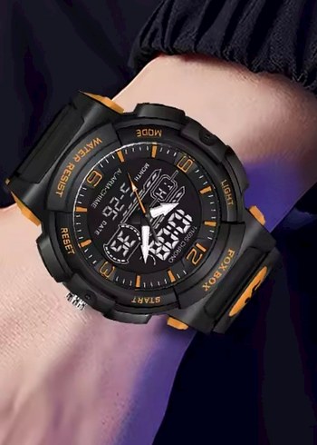 SIFIR KUTUSUNDA, ORJİNAL FOXBOX DİJİTAL ve ANALOG KOL SAATİ - Görsel 11