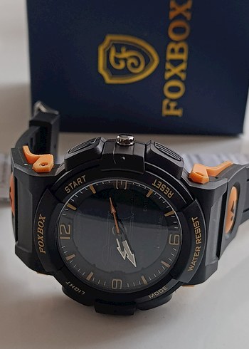 SIFIR KUTUSUNDA, ORJİNAL FOXBOX DİJİTAL ve ANALOG KOL SAATİ - Görsel 6