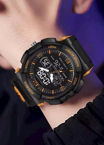 SIFIR KUTUSUNDA, ORJİNAL FOXBOX DİJİTAL ve ANALOG KOL SAATİ - Görsel 3