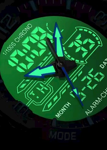 SIFIR KUTUSUNDA, ORJİNAL FOXBOX DİJİTAL ve ANALOG KOL SAATİ - Görsel 5