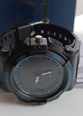 SIFIR KUTUSUNDA, ORJİNAL FOXBOX DİJİTAL ve ANALOG KOL SAATİ - Görsel 7