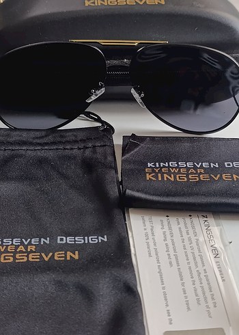 SIFIR KUTUSUNDA, ORJİNAL KİNGSEVEN POLARİZE,UV400 GÜNEŞ GÖZLÜĞÜ - Görsel 3